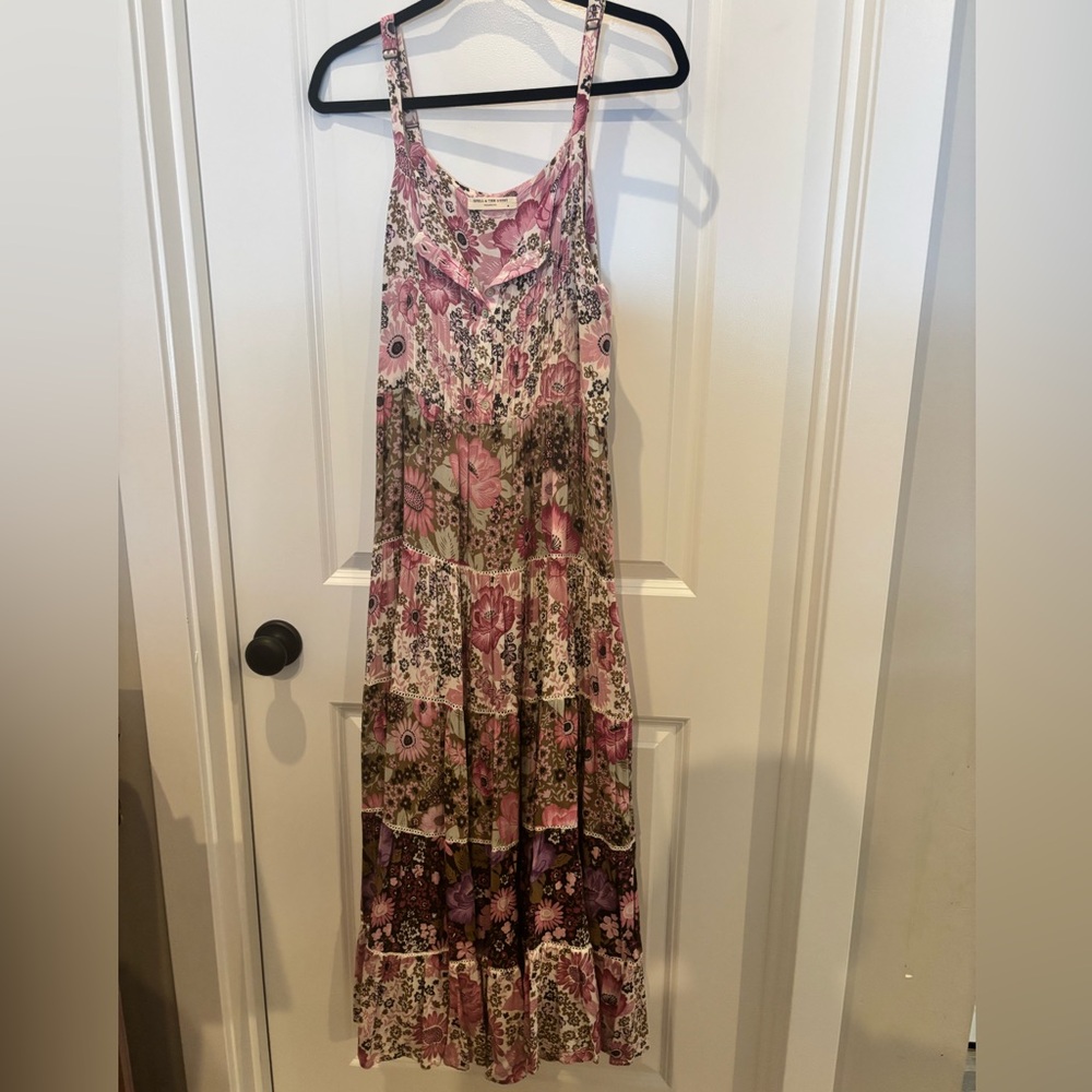 Spell Desert Daisy Maxi Dress sz M GUC